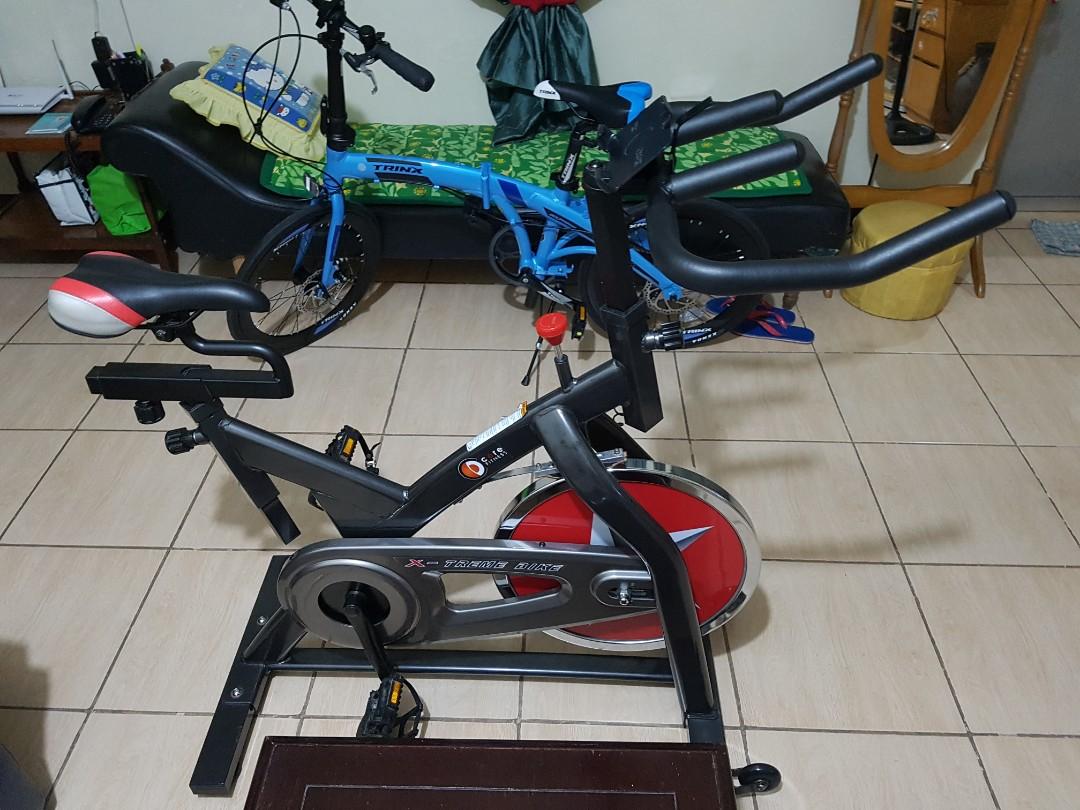 Core Fitness Spinning Stationary Bike Sports Equipment Other Sports Equipment and Supplies on Carousell