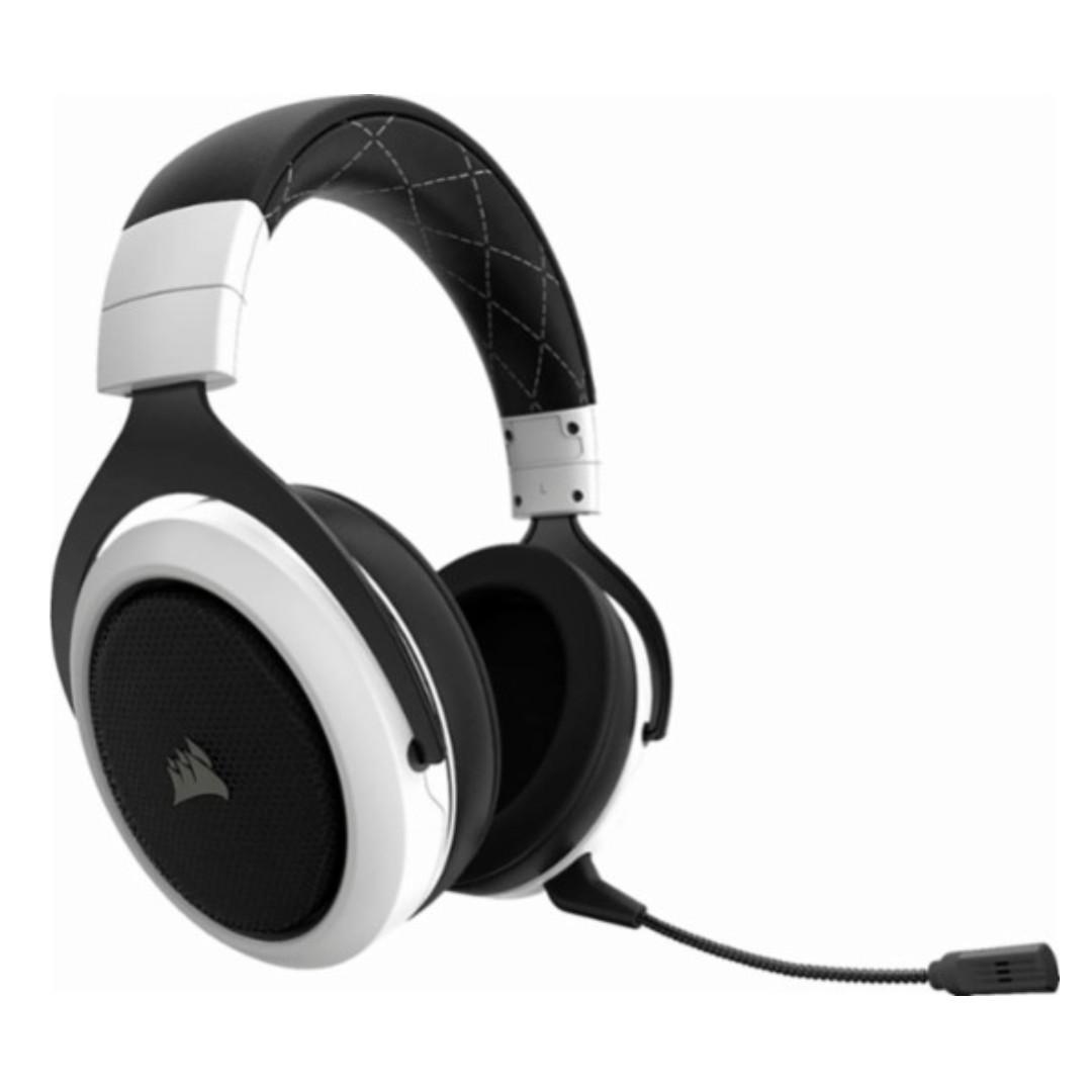 corsair white gaming headset