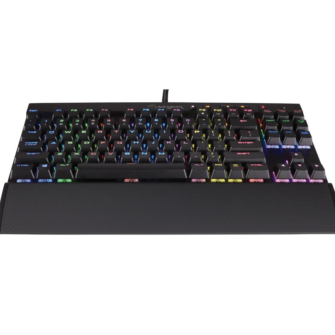 Corsair K65 Rgb Rapidfire Compact Mechanical Gaming Keyboard Cherry Mx Speed Rgb 2 35 Kg Electronics Computer Parts Accessories On Carousell