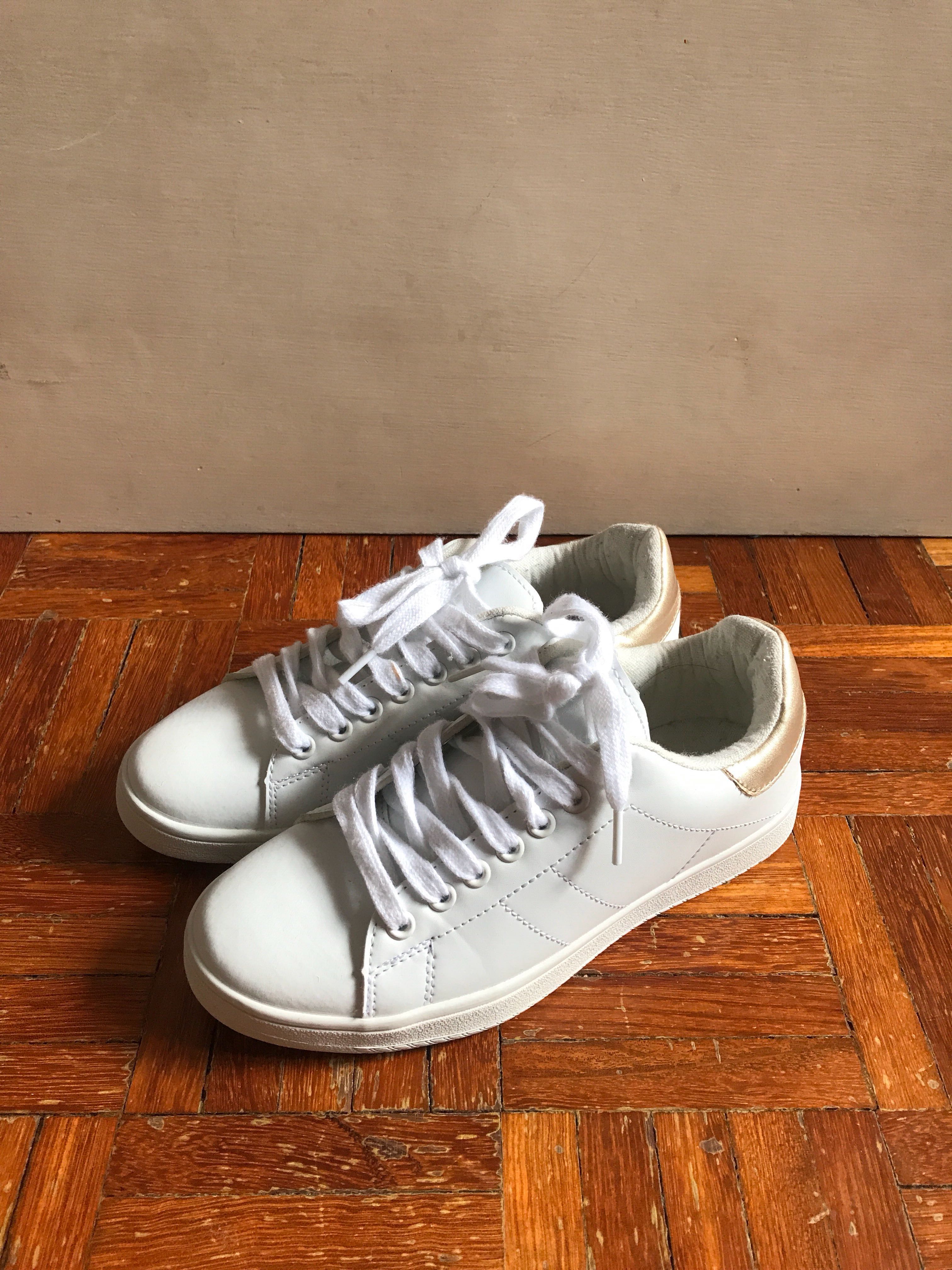 cotton on white sneakers