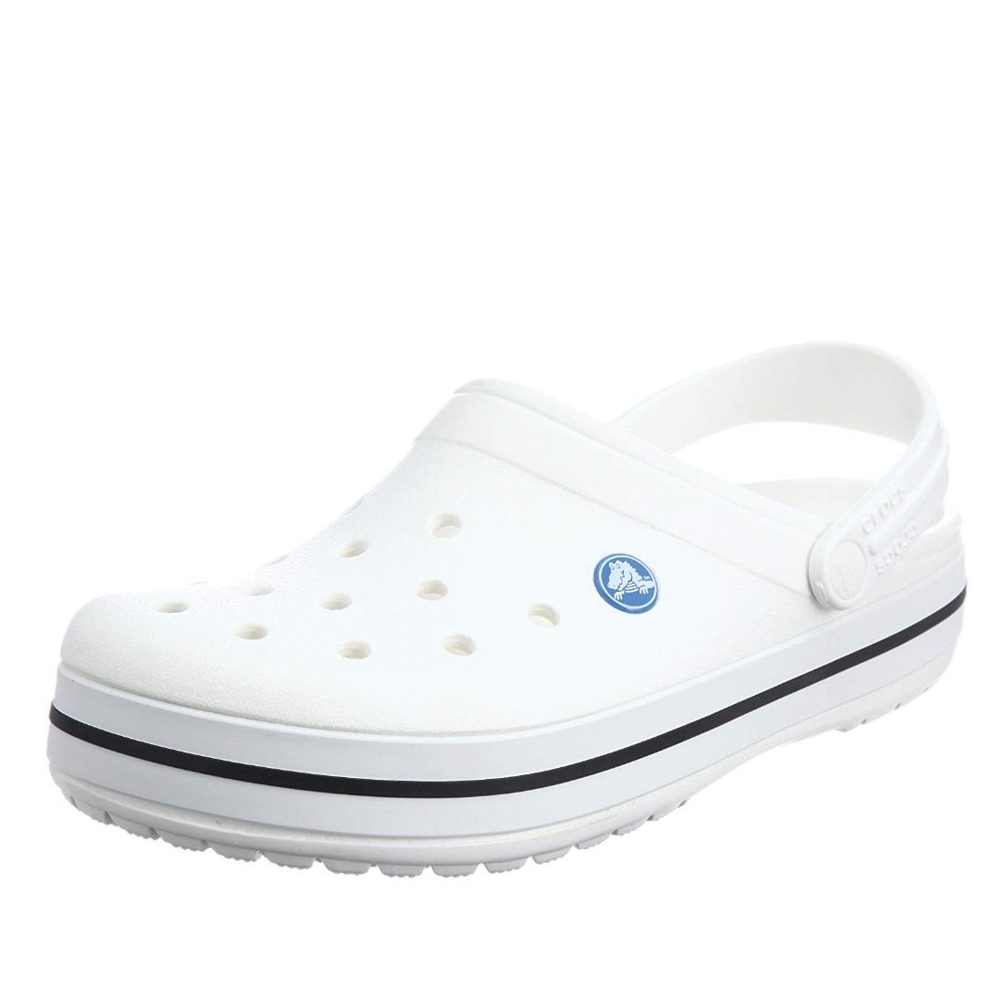 crocs white slippers