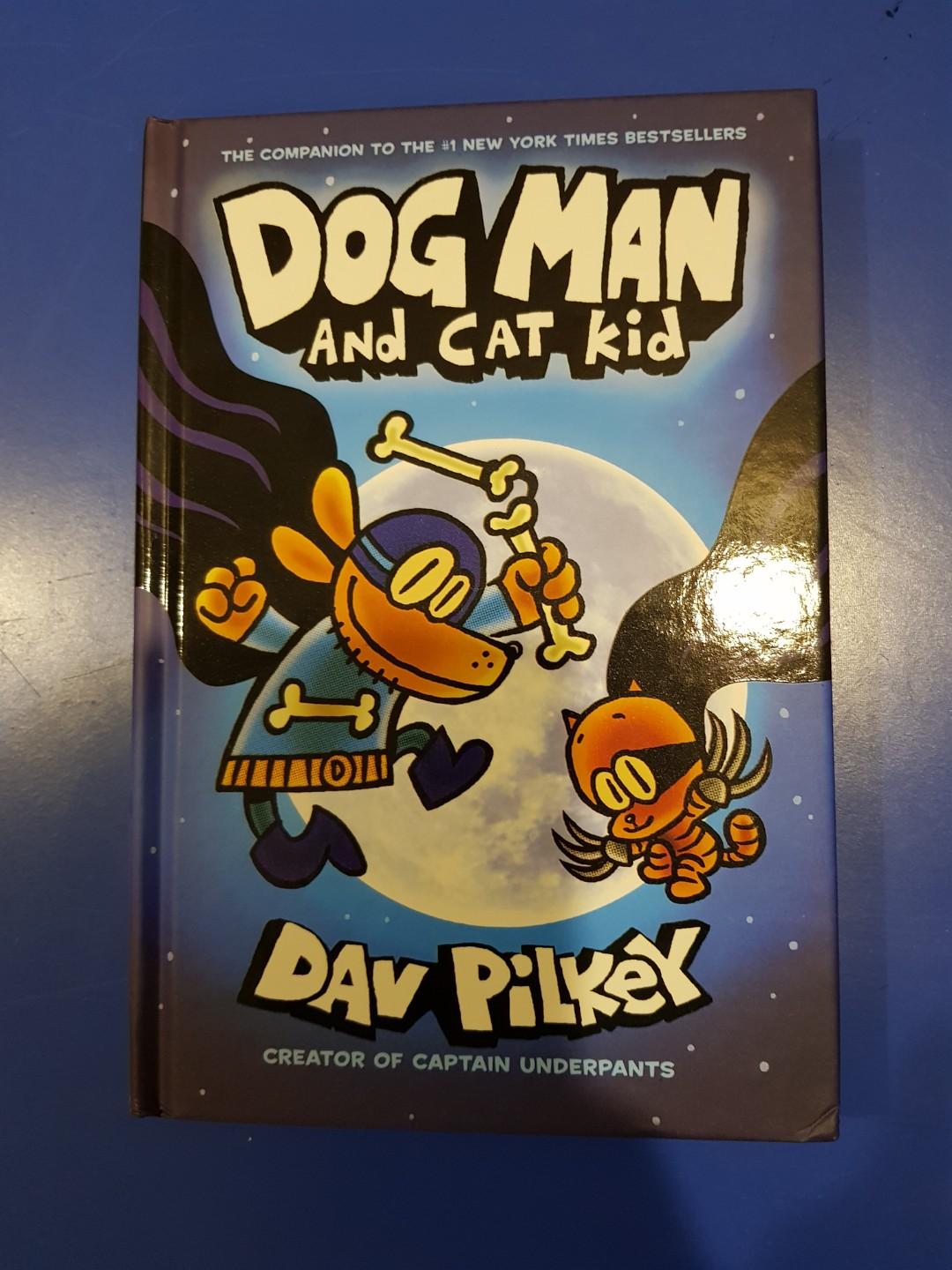 Dog Man And Cat Kid Comic Children S Book Books Stationery