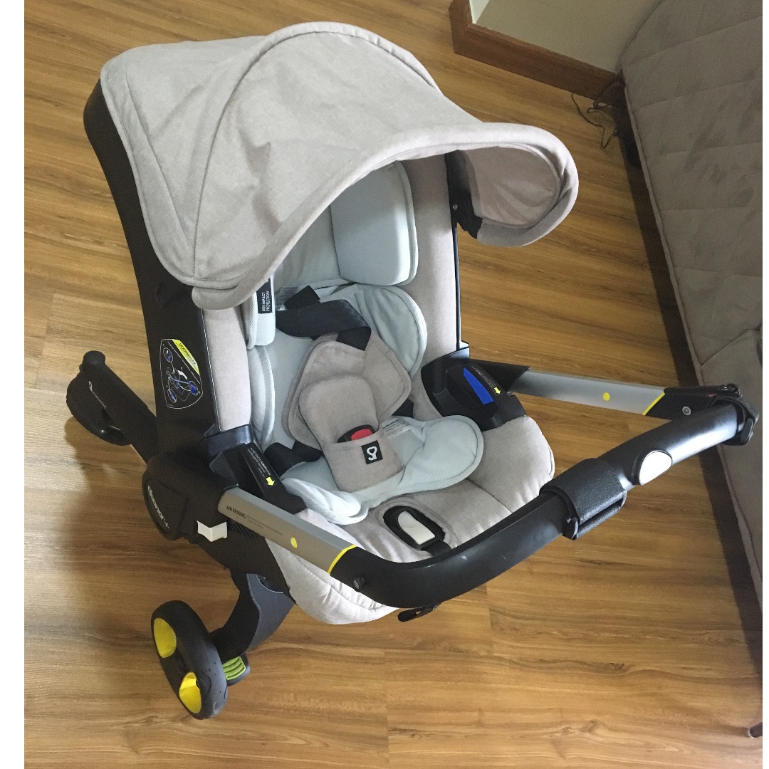 Doona car seat stroller in dune beige