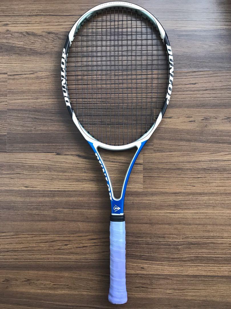 Dunlop Aerogel 200 95 head 18x20 4 3/8 grip Tennis Racquet 