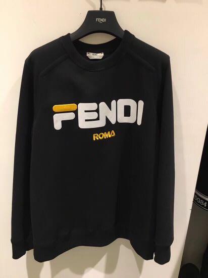 fendi x fila sweater