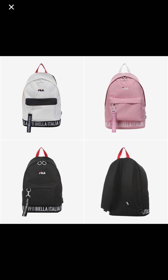 Fila backpack bags from Korea Pre order