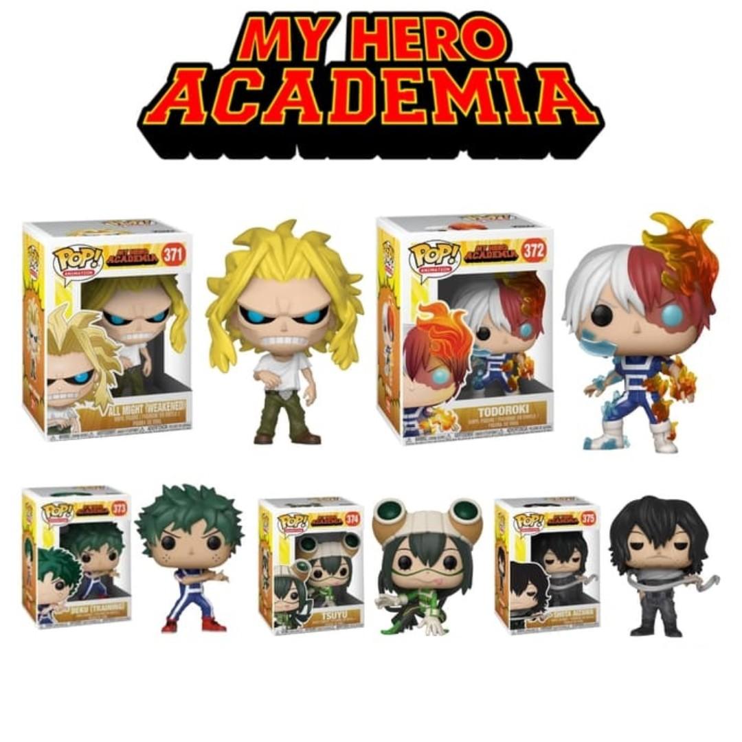 Funko Pop Set Promotion Animation My Hero Academia One For All Toys Collectibles Toys On Carousell