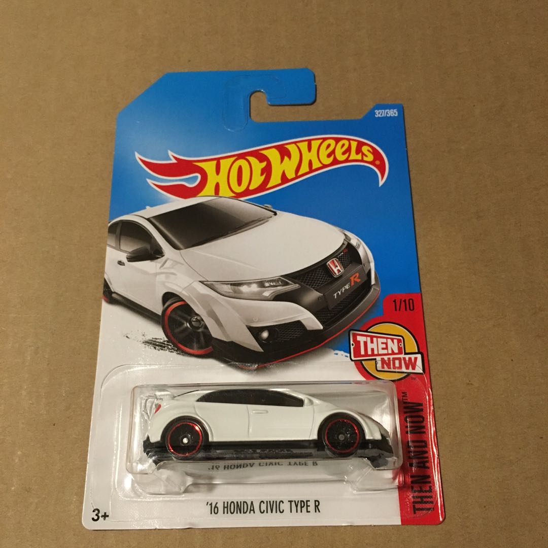 Hot Wheels 16 Honda Civic Type R White Toys Games Others On Carousell