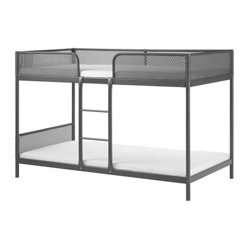 IKEA TUFFING bunk bed with mattress, 傢俬＆家居, 傢俬, 床架及床褥 Carousell