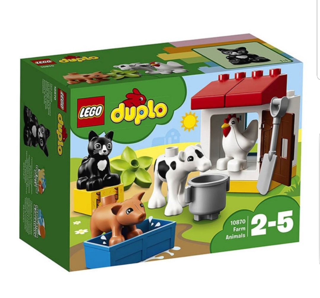Lego Duplo Town Farm Animal 10870 Babies Kids Toys Walkers On
