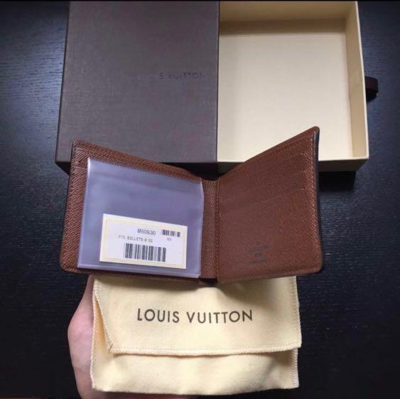 LNIB Louis Vuitton M60930 PTE BILLETS 9 CC Monogram Wallet, Luxury, Bags &  Wallets on Carousell