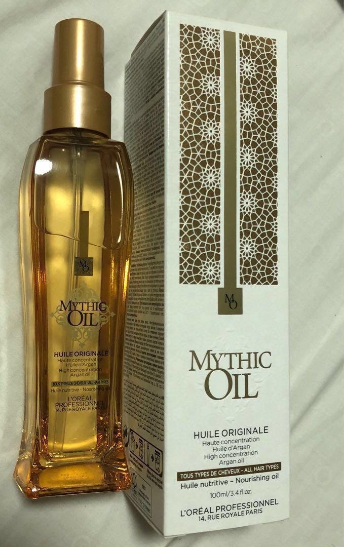 L'Oreal Professionnel Mythic Oil Radiance Oil with Argan Oil Hair Care,  Beauty & Personal Care, Hair on Carousell