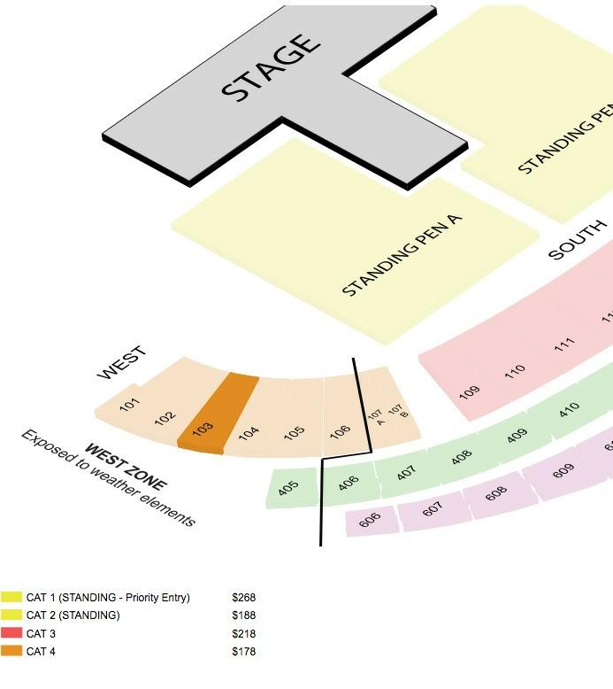 Jiffy Lube Live Seating Chart Section 103 Matttroy