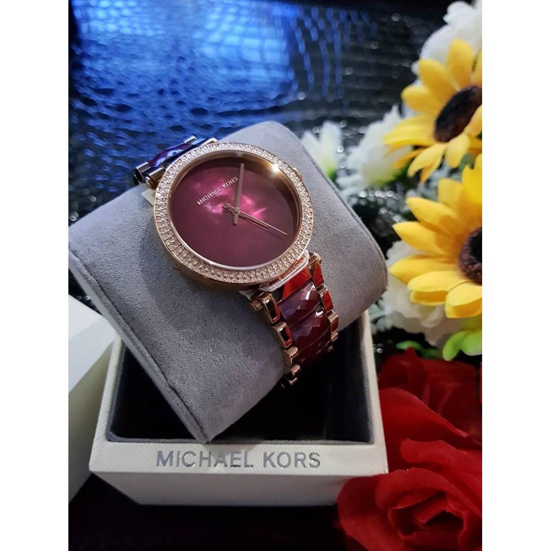 Michael Kors Parker Rose Gold tone Women s Watch MK6412