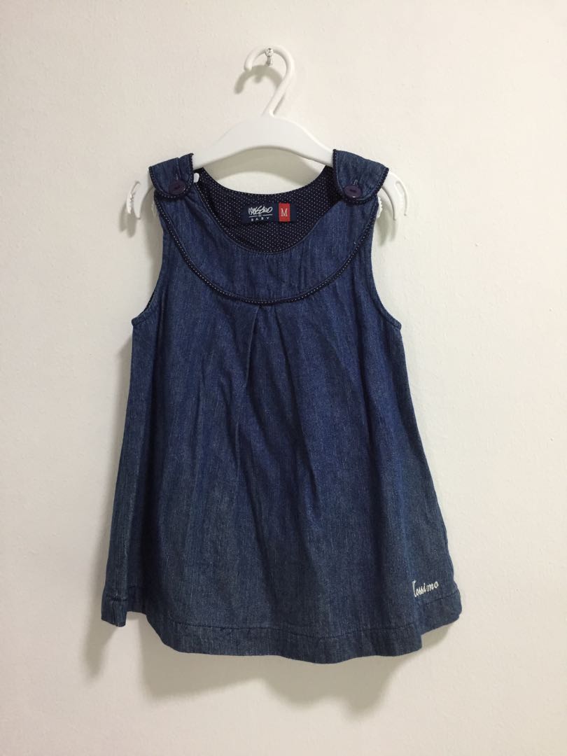 Mossimo Baby Girl Denim Jumper Dress 