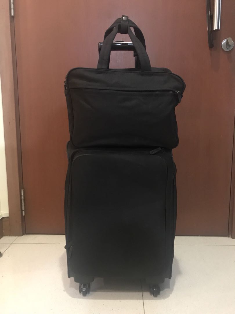 Muji carryon luggage only, Luxury, Bags & Wallets on Carousell