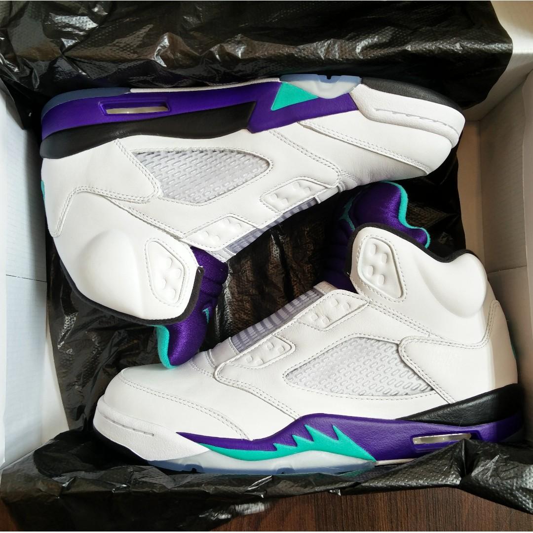 Jordan 5 grape 2018 online