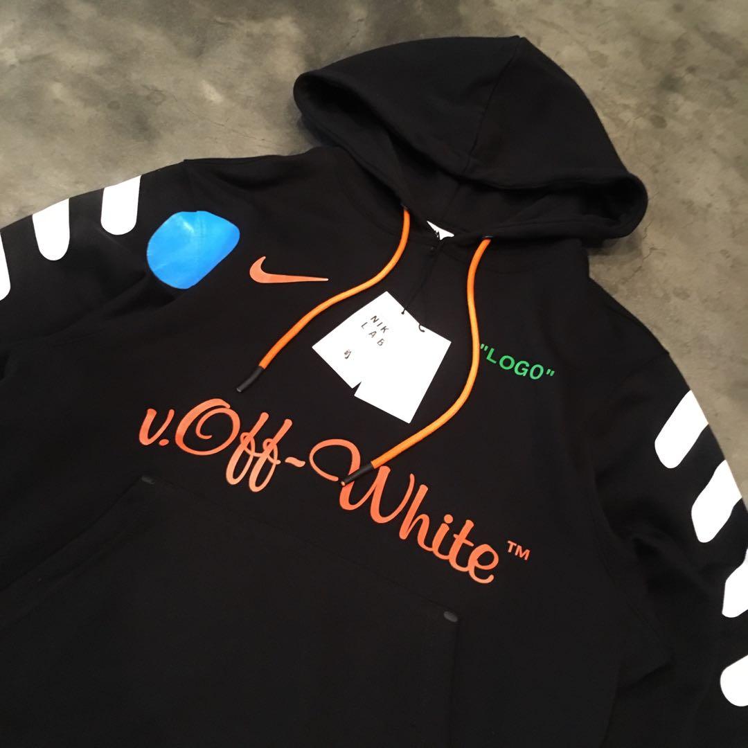 V off white deals nike hoodie