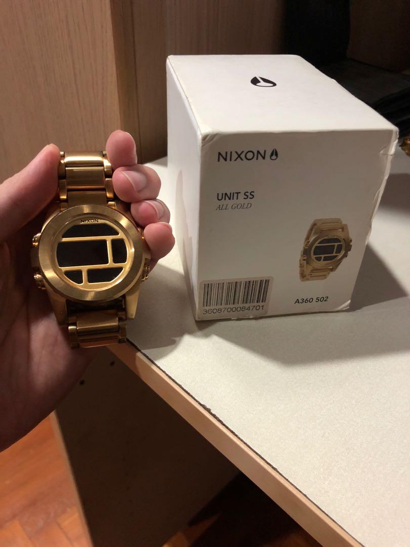 Nixon unit best sale gold