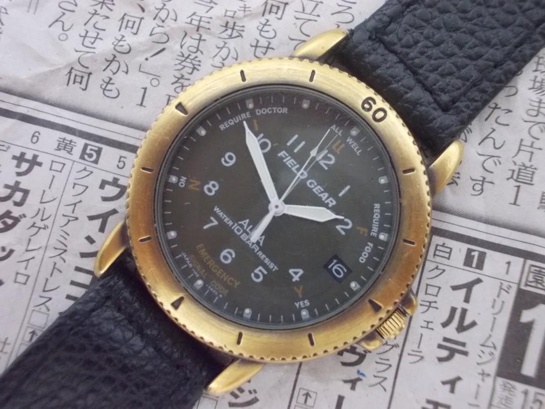 Original Alba field gear watch Japan, Men's Fashion, Watches