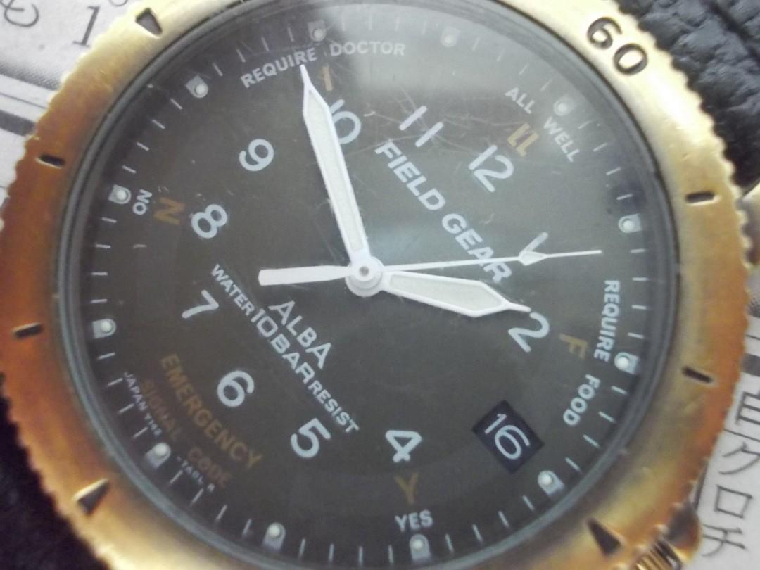Original Alba field gear watch Japan, Men's Fashion, Watches