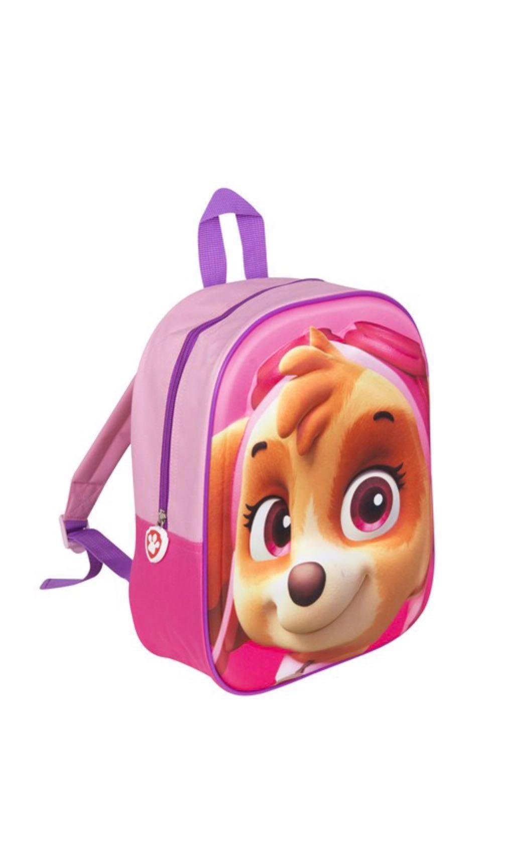 paw patrol 3d backpack