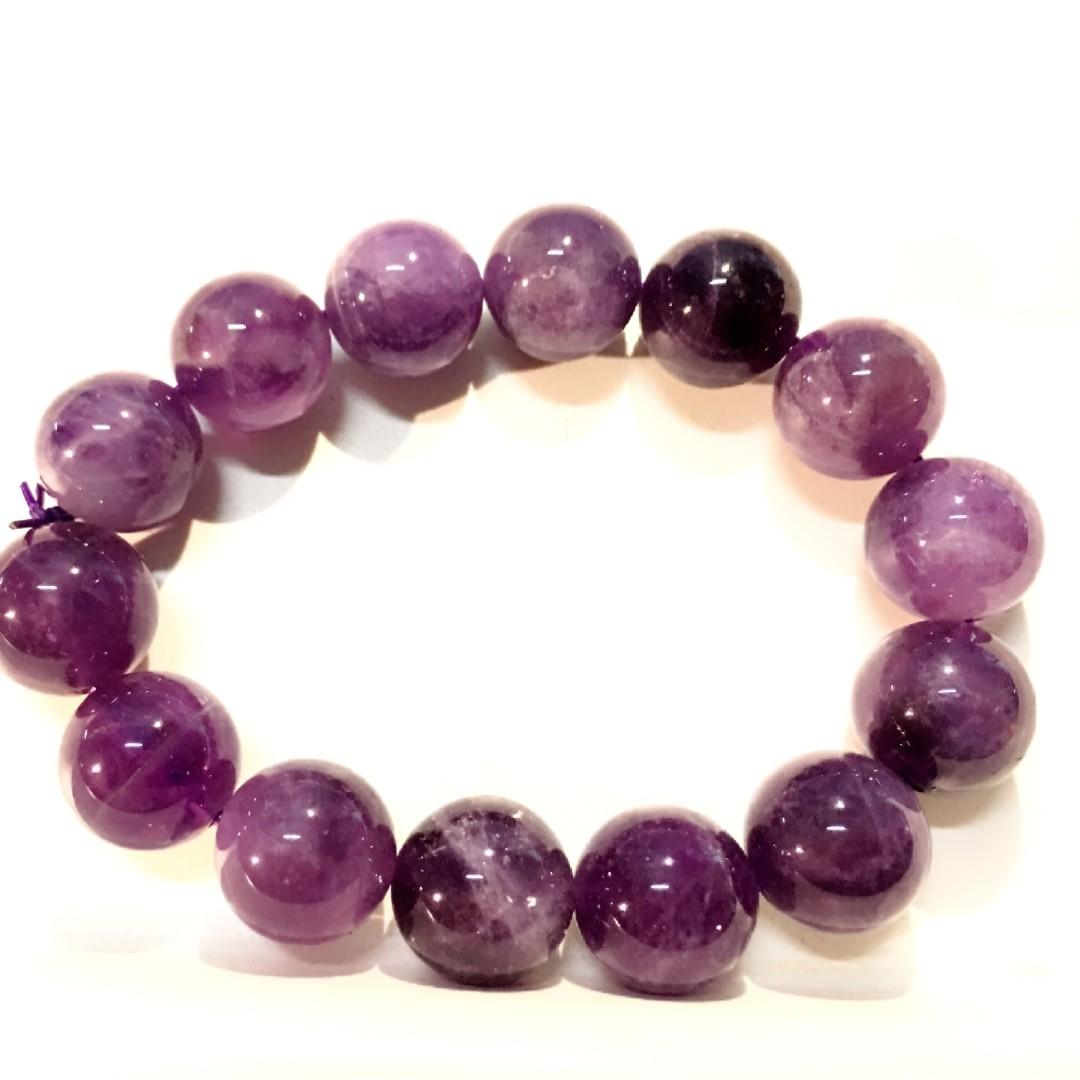 amethyst crystal bracelet