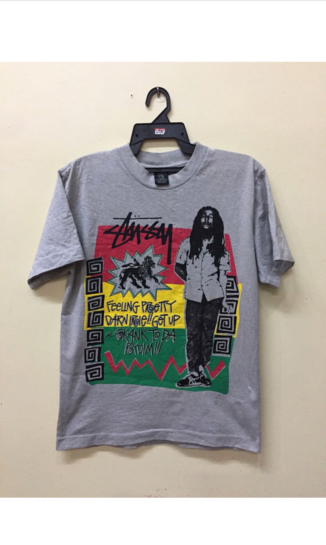 正規店仕入れの 流行 Stussy stussy×bob Bob ロンT Marley