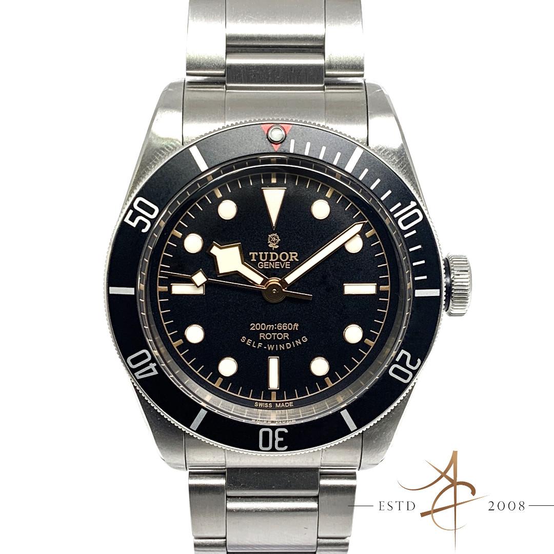 Rare Tudor Black Bay Heritage 79220N Noir Black Rose ETA Bracelet