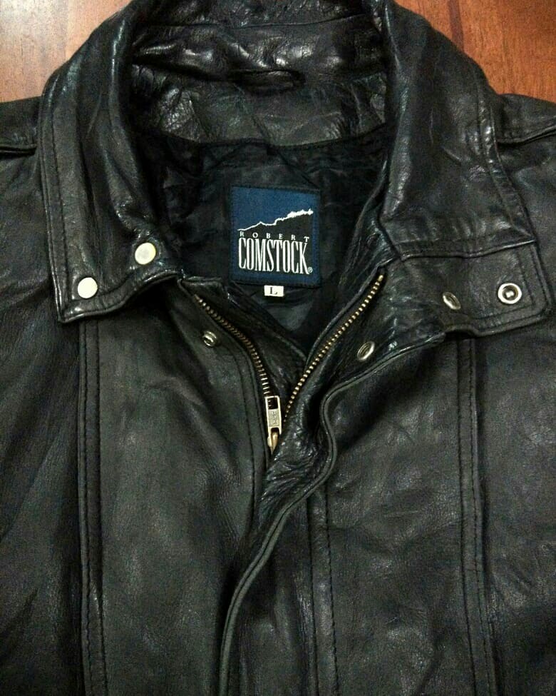 Robert comstock clearance leather jacket