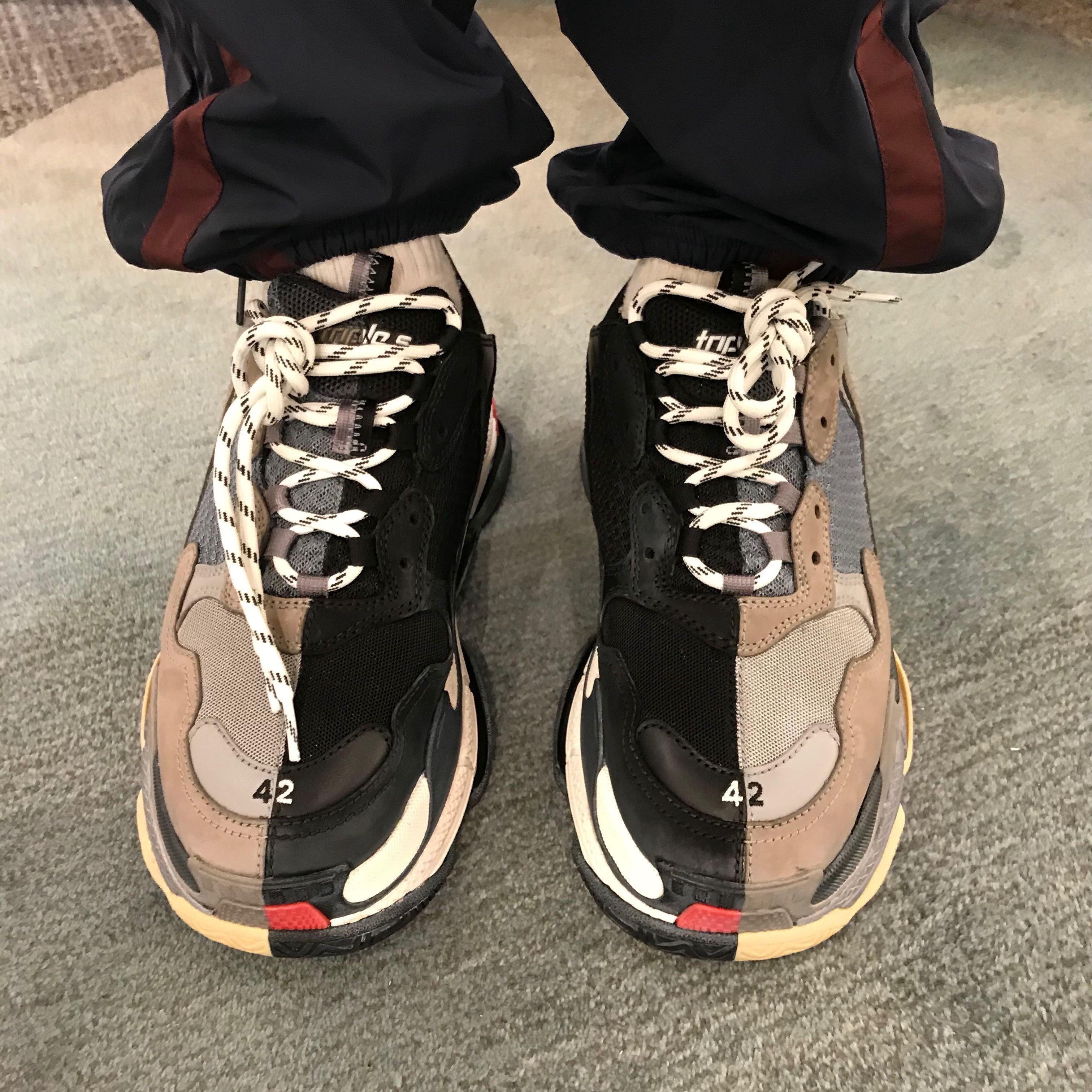 Balenciaga triple cheap s bicolour