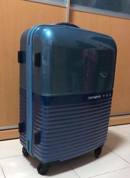 samsonite red spinner