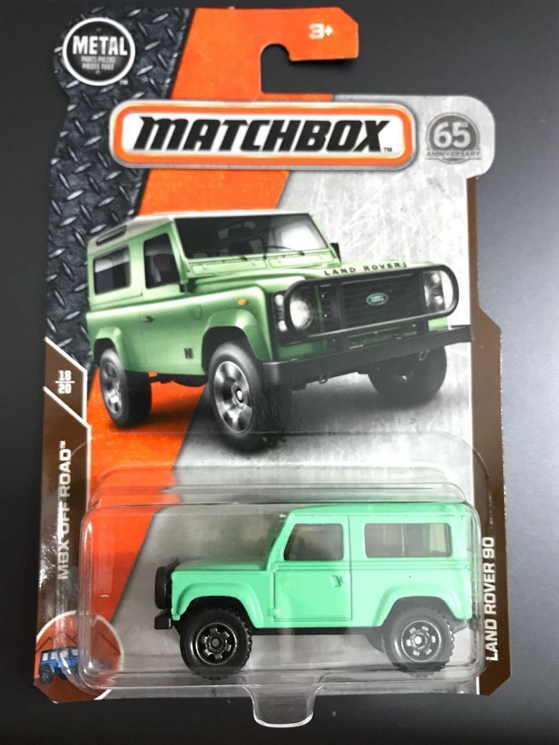 Matchbox Land Rover Defender 90 65th Anniversary Hobbies Toys