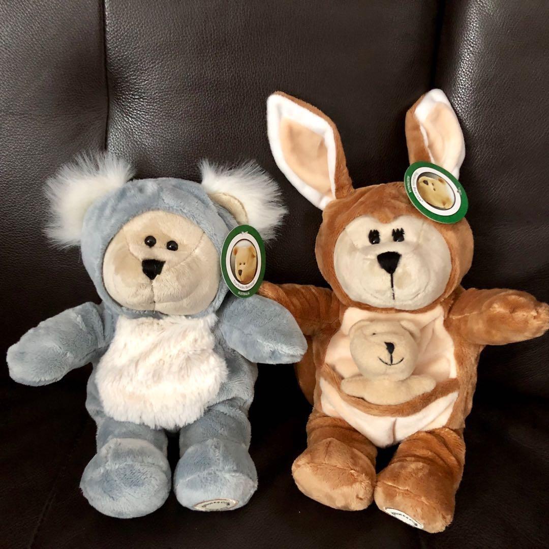 Starbucks Australia Bearista Bear Kangaroo Brand New 