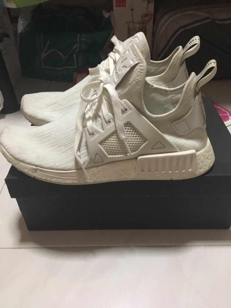 STEAL Adidas NMD XR1 pk vintage white Men s Fashion Footwear