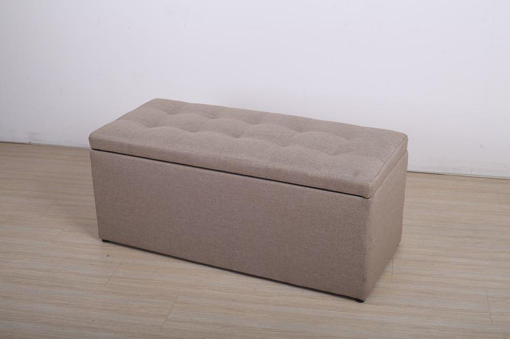 Storage Bench Large Light Brown Ottoman Furniture Others On