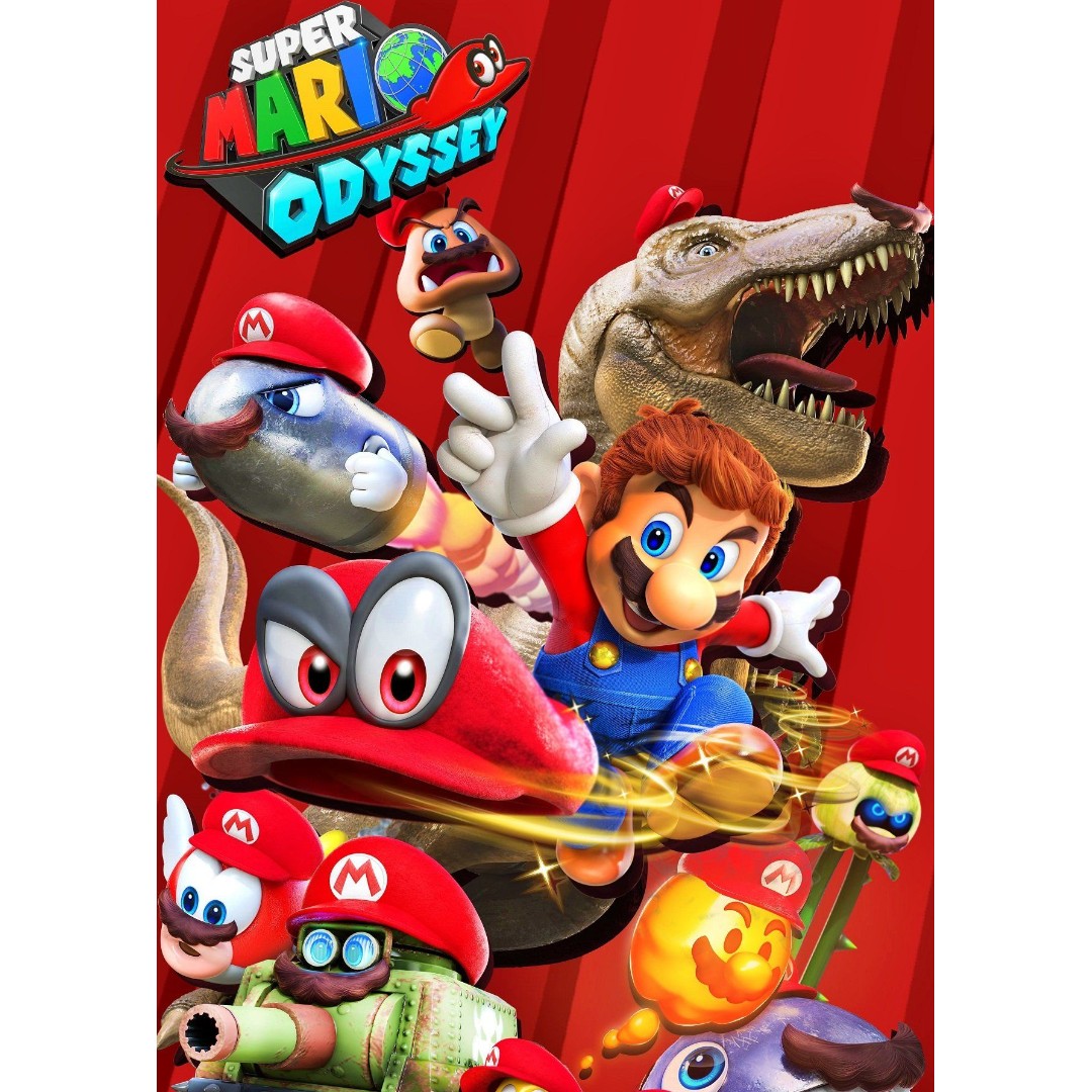 Poster Super Mario Odyssey - Collage | Wall Art, Gifts & Merchandise |  Europosters