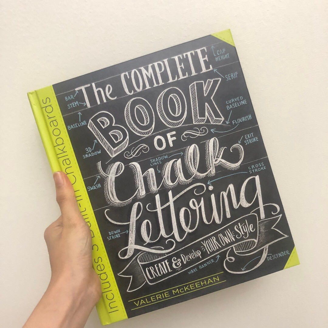 The Complete Book Of Chalk Lettering Books Stationery