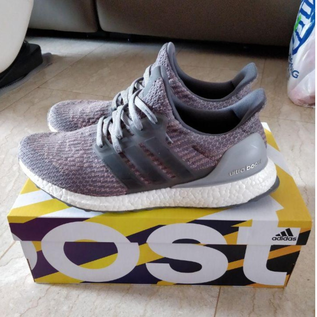 ultra boost grey pink