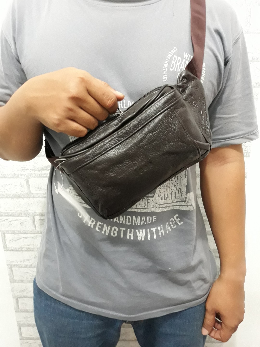 Waist bag kulit original store