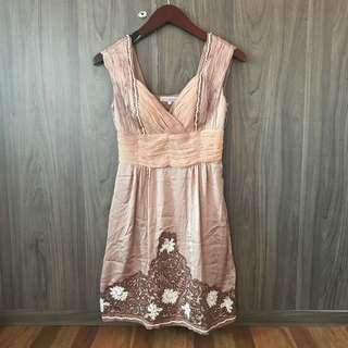 Sue Wong Nude Dress