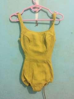 Yellow Swimwear