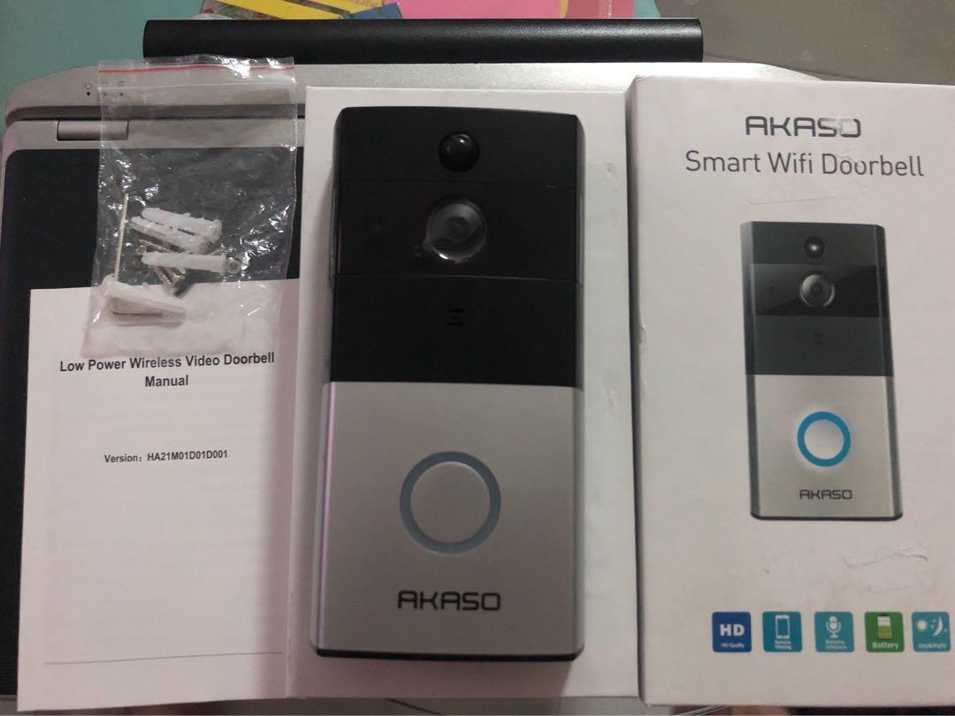 Akaso smart wifi doorbell on sale