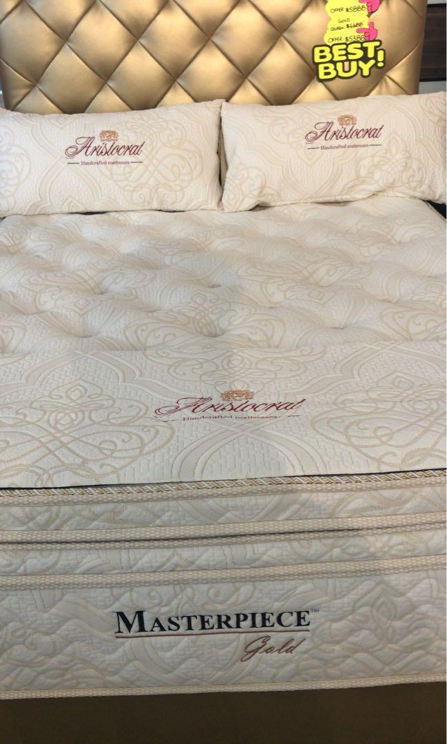 Aristocrat Gold Furniture Beds Mattresses On Carousell