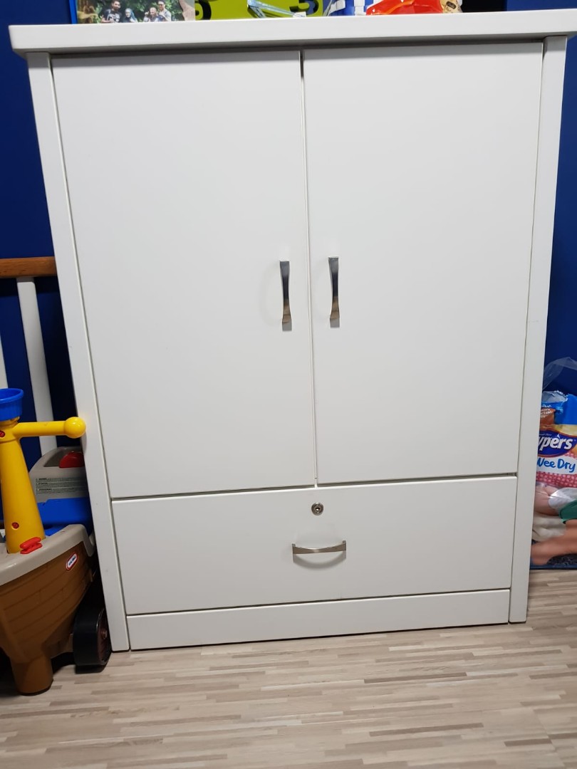 baby born wooden wardrobe