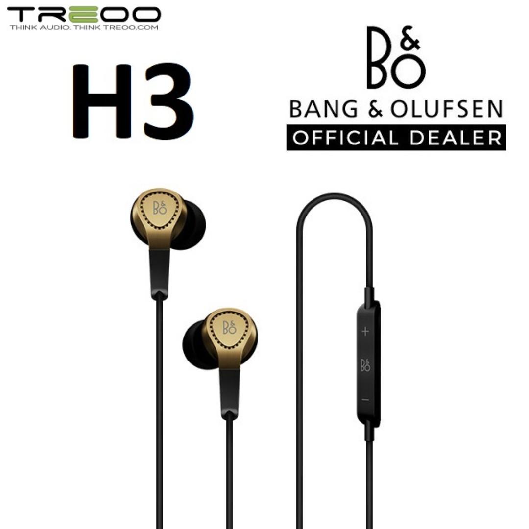 Bang Olufsen Beoplay H3 In Ear Earphone with Microphone Audio