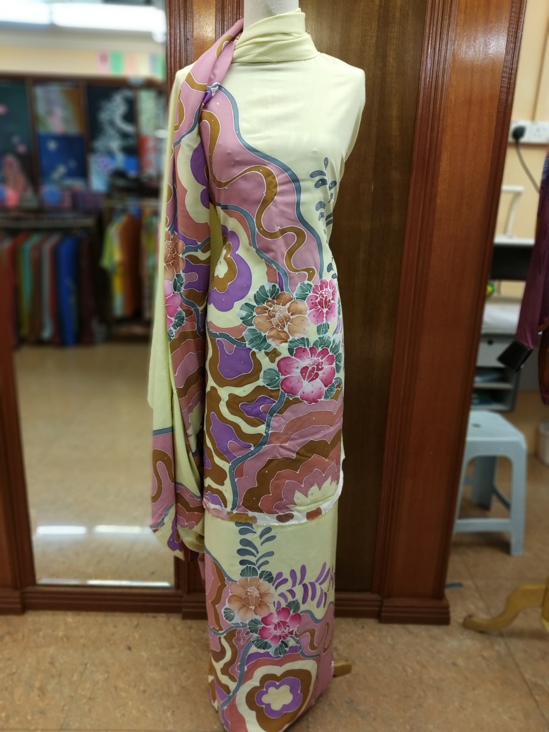 Batik Lukis Terengganu Cotton Span Fesyen Muslimah Lain Lain Di