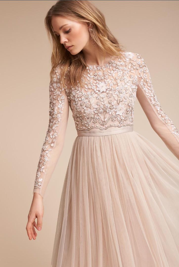 BHLDN XS SIZE O RHAPSODY DRESS DUSTY ROSE Women s Fashion Dresses Sets Dresses on Carousell