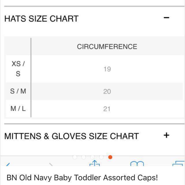 Toddler Size Chart Old Navy