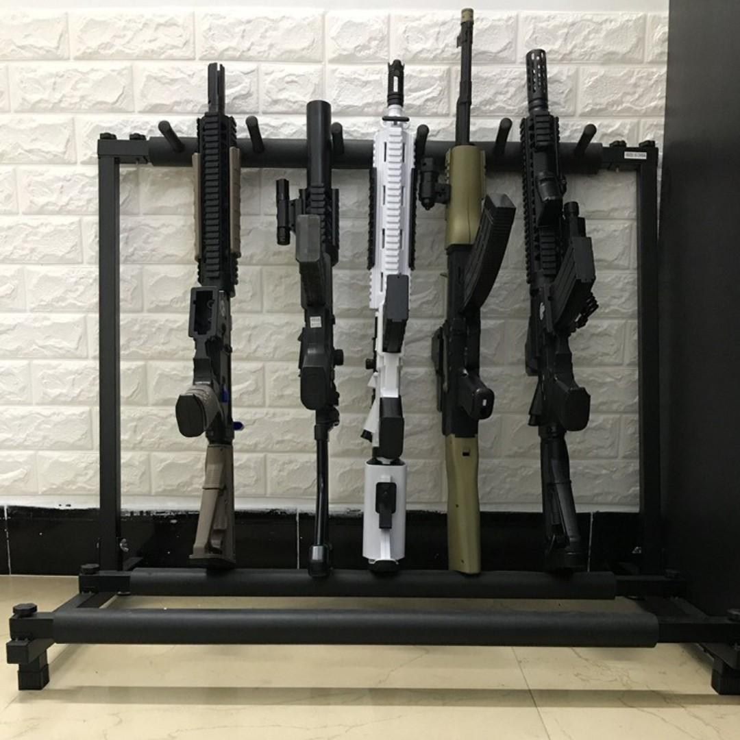 nerf gun display rack